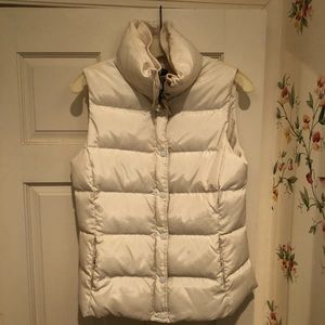 J Crew off white vest